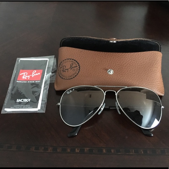 polarized ray bans, 54m - Picture 1 of 2